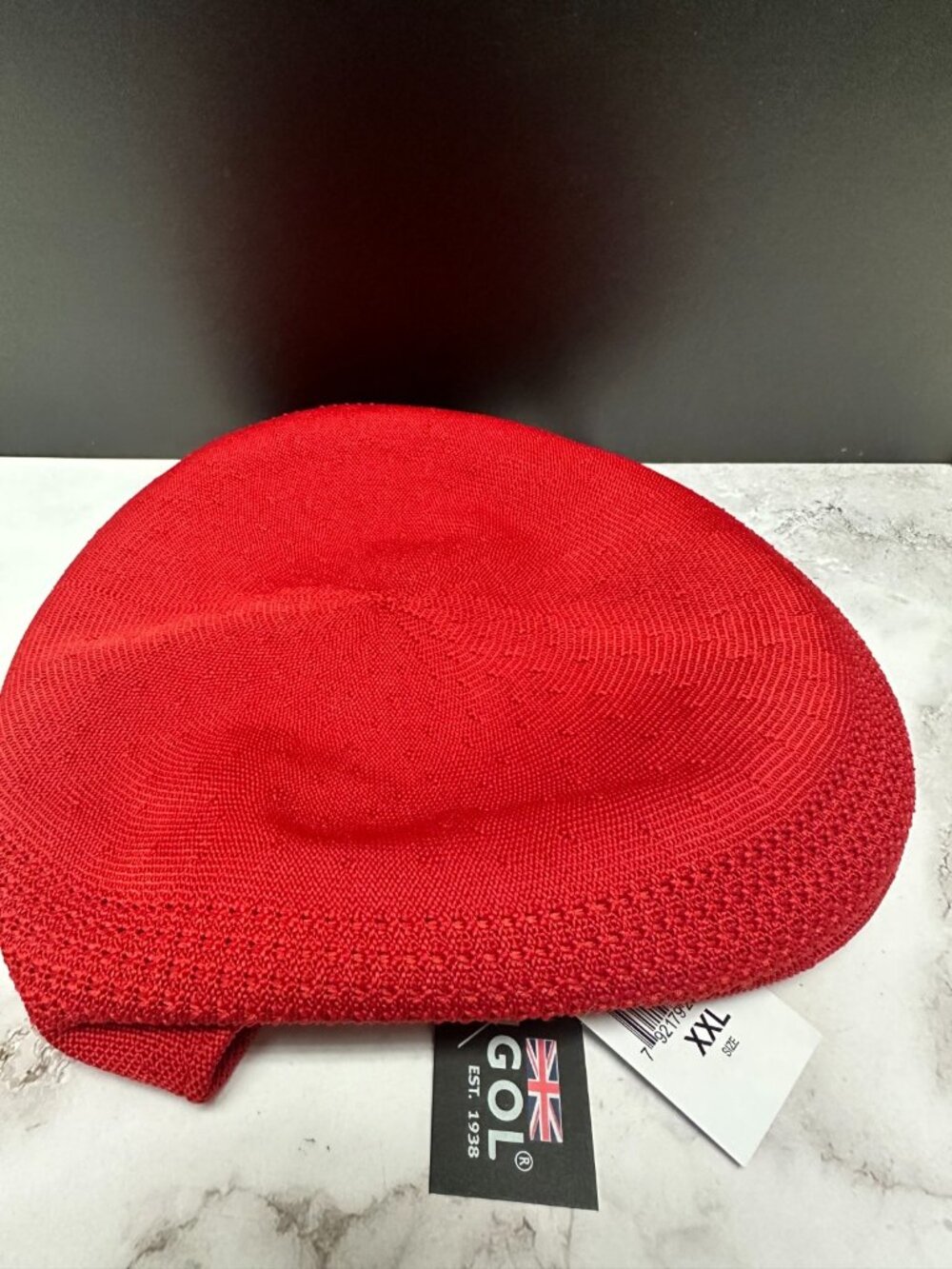 Kangol Hat Mens XXL 2XL Red Tropic 504 Ventair Hip Hop Rap 80s 90s Streetwear